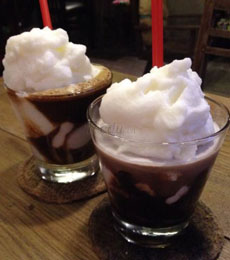 Cacao dừa đá xay