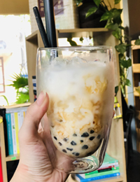 Sữa tươi trân châu đường đen