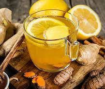 Trà gừng nóng